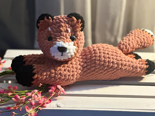 Fox Plushie- Handmade Crochet