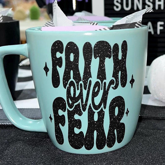 Faith Over Fear Coffee Mug