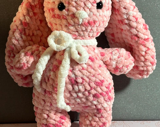 Cute Baby Bunny Plushie-with Bow