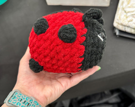 Crochet Ladybug. Handmade Plushie